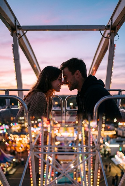 Ferris Wheel Silhouette